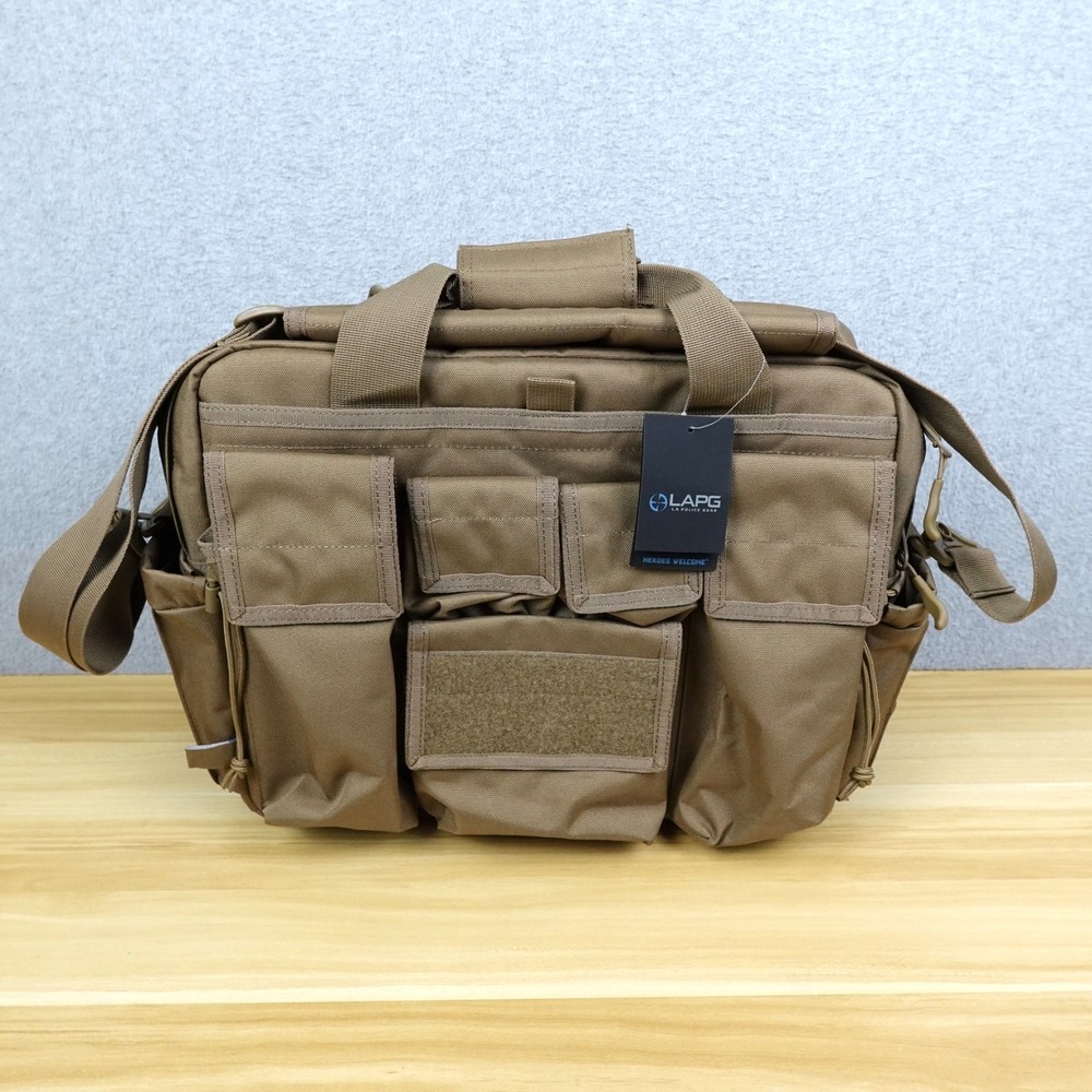 LAPG Jumbo Size Bug Out Bail Out Bag Survival Gear Range Bag Coyote Prepper NWT